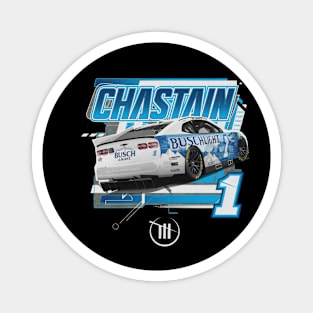 Ross Chastain Charcoal Car Magnet